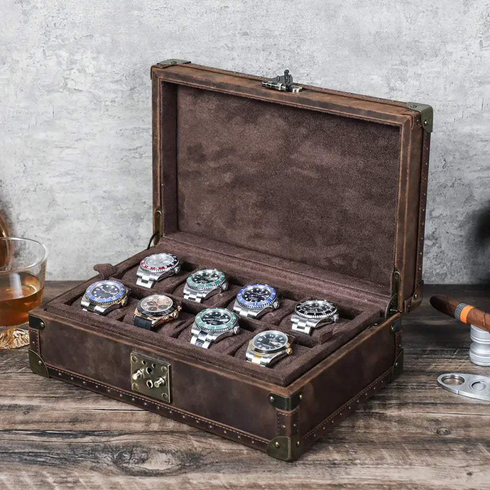 Boîte à Montre - Le Tanneur™ série 8 Atelier Cohen Dubois