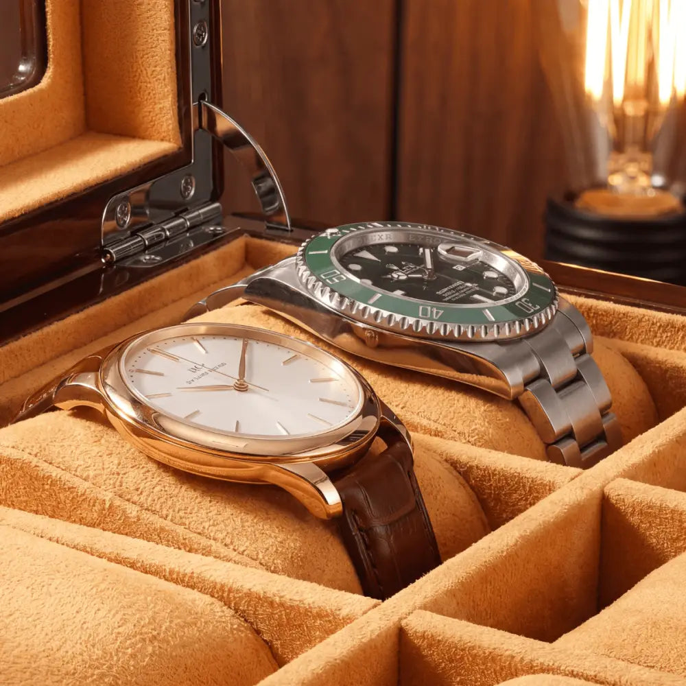 Boîte à Montre - Maître du Temps Brun™ Série 6