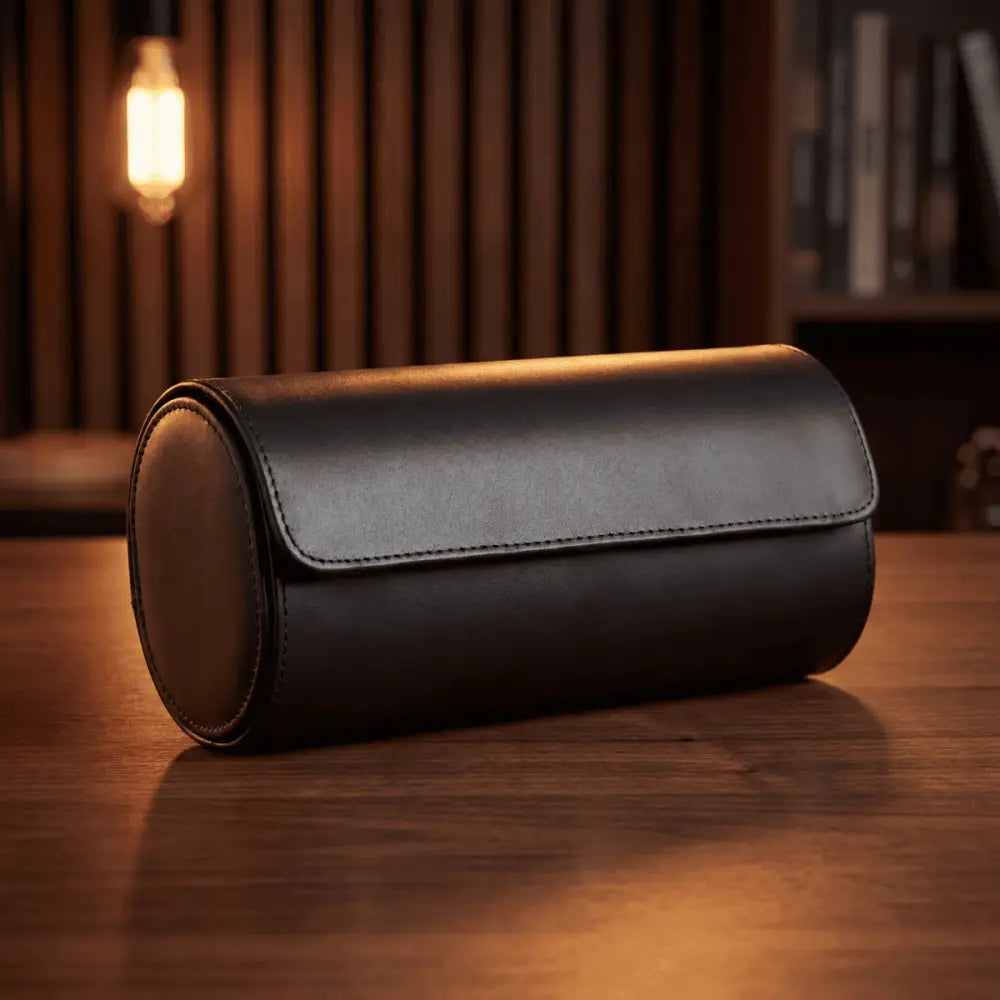 Étui de Voyage - Noir mate série 3 - Noir Intense