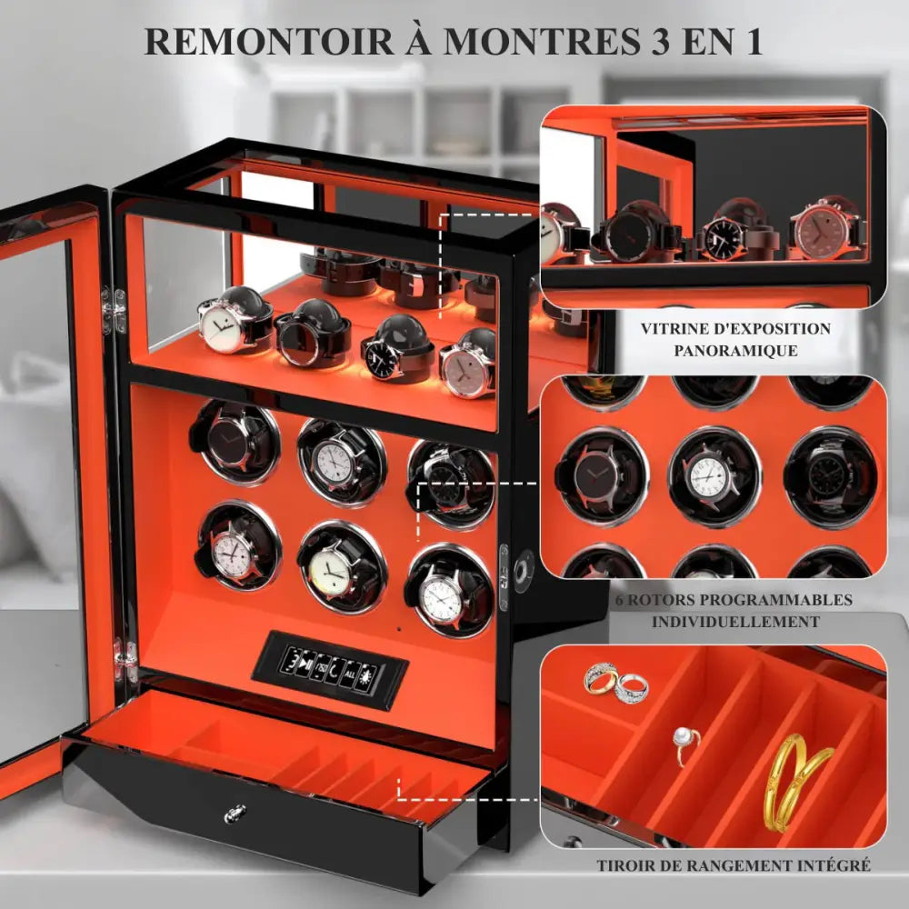 Remontoir - Crimson Prestige™ Série 6