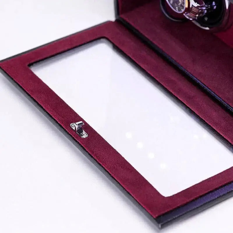 Remontoir et boîte à bijoux – Rouge Crimson