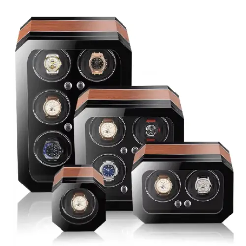 many watches with watch boxes